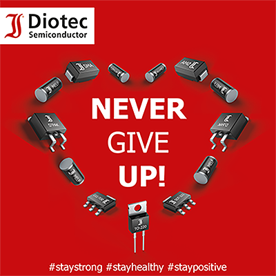 Never give up