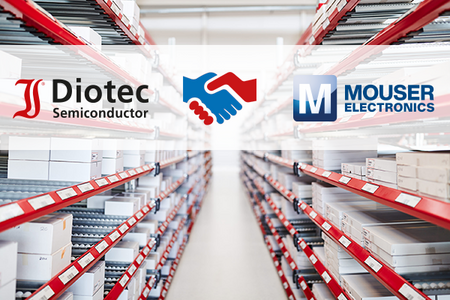 Diotec announces global distribution agreement with Mouser Electronics