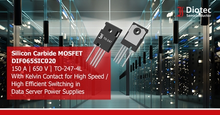 Introducing Diotec's New DIF065SIC020: High-Efficiency 650V SiC MOSFET in TO-247-4L Package