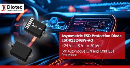 ESDB1524GW-AQ - Reliable ESD Protection for LIN and CXPI Automotive Bus Systems