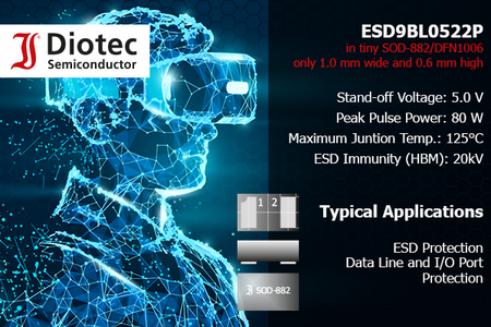data sheet esd9bl0522p